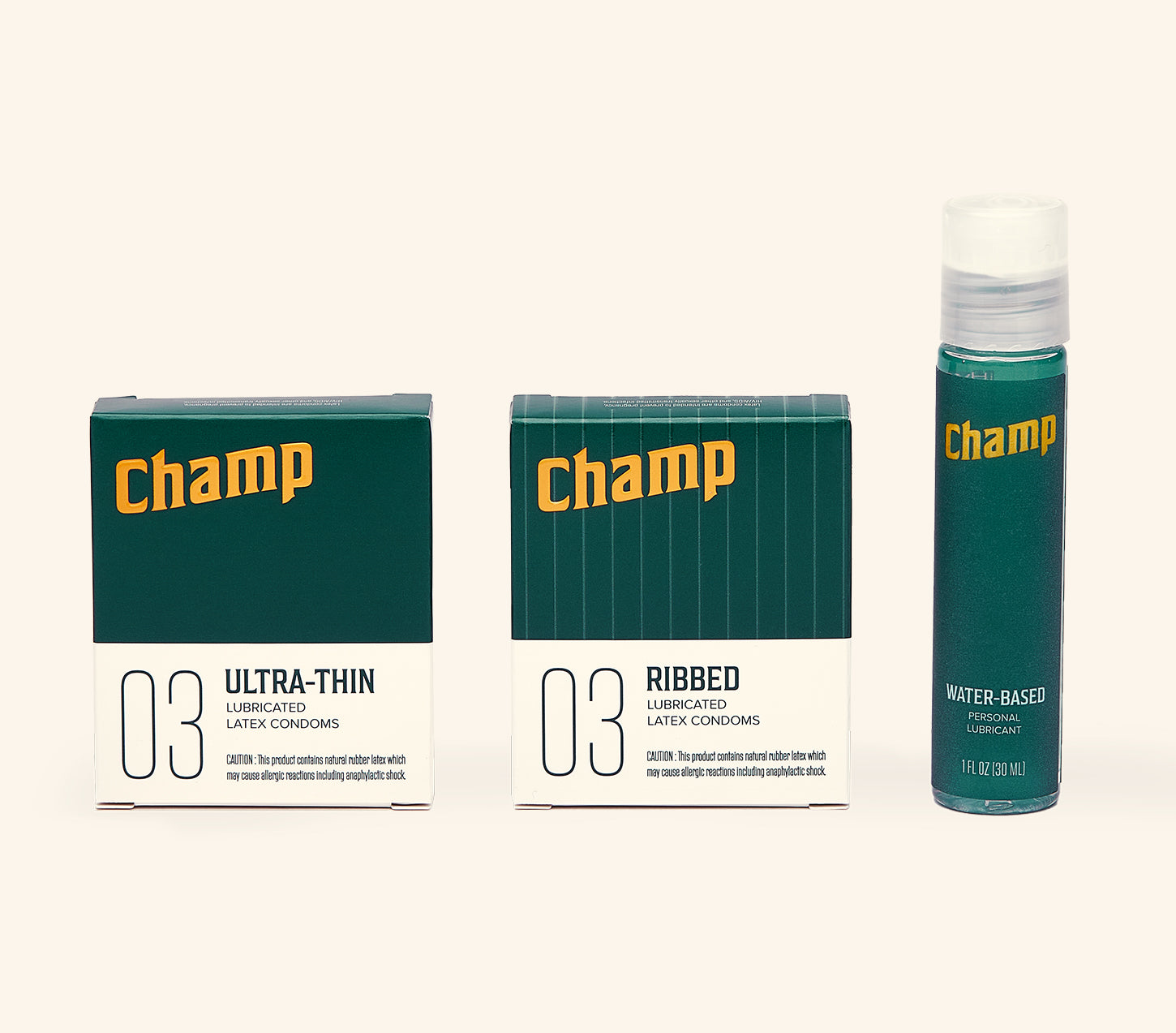 The Starting Lineup | Champ | Top Quality Condoms and Lubricants